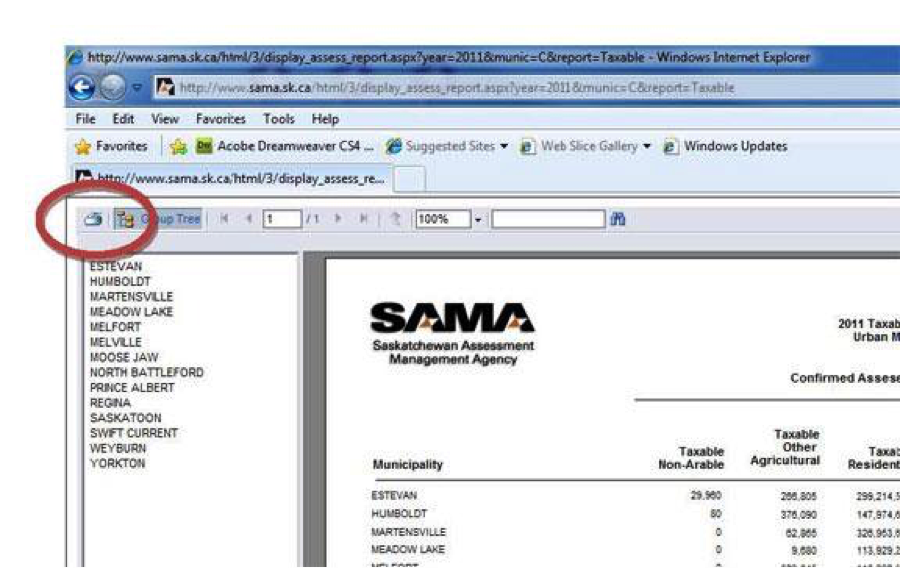 Printing Reports